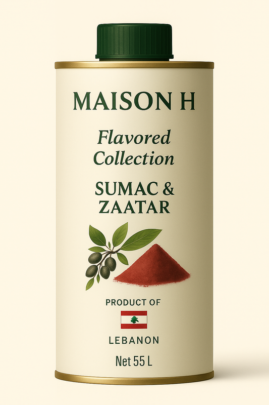 Maison H – Sumac & Zaatar Infused Olive Oil (500ml)